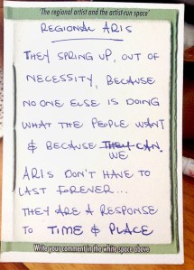 A comment from the book