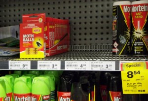 No Antrid - Supermarket shelves