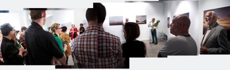 Maurice Ortega opens the QCP Exhibition - November 30, 2013